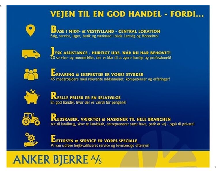 Ferrari stennedlægningsfræser 70cm inkl. frontvægte - fabriksny