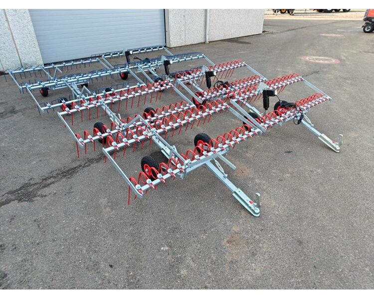 Anker Bjerre Riven gårdspladsharve - 150cm m. el-hæve/sænk