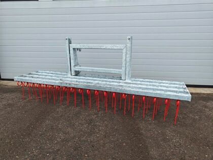 Schäffer Gårdrive Anker Bjerre Riven 4-rækket, 200cm, flydeophæng