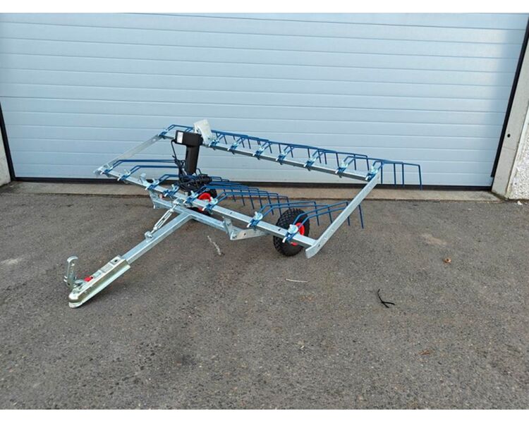 Anker Bjerre Riven gårdspladsstrigle 150cm m. el-hæve/sænk