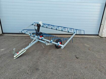 Anker Bjerre Riven gårdspladsstrigle 150cm m. el-hæve/sænk