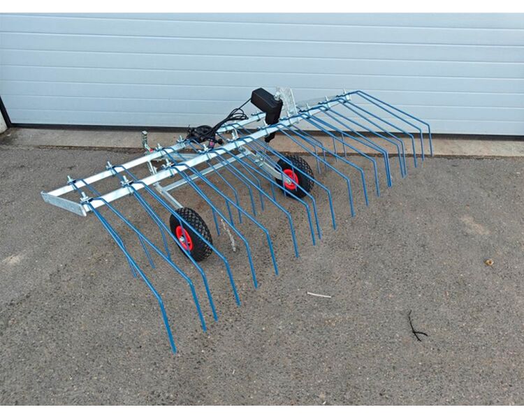 Anker Bjerre Riven gårdspladsstrigle 150cm m. el-hæve/sænk 4