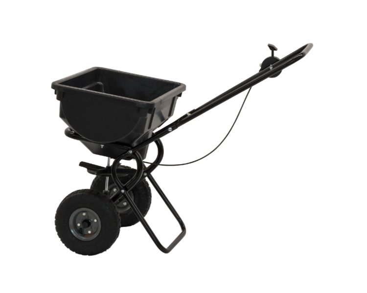 Agri-Fab Spreder 38 kg med støtteben | Anker Bjerre A/S