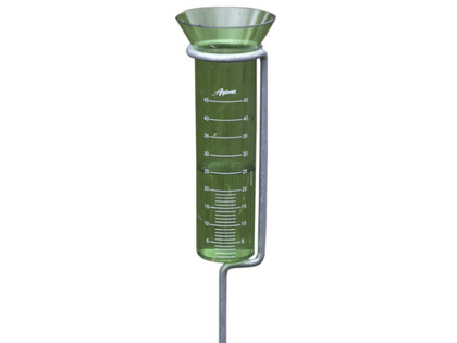 Regnmåler m. galvaniseret metalspyd