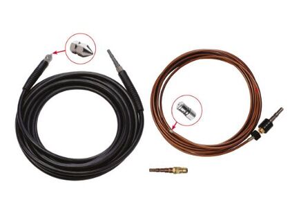 Afløbs- og rørrensersæt 15m MC2/3/4/MH3/4