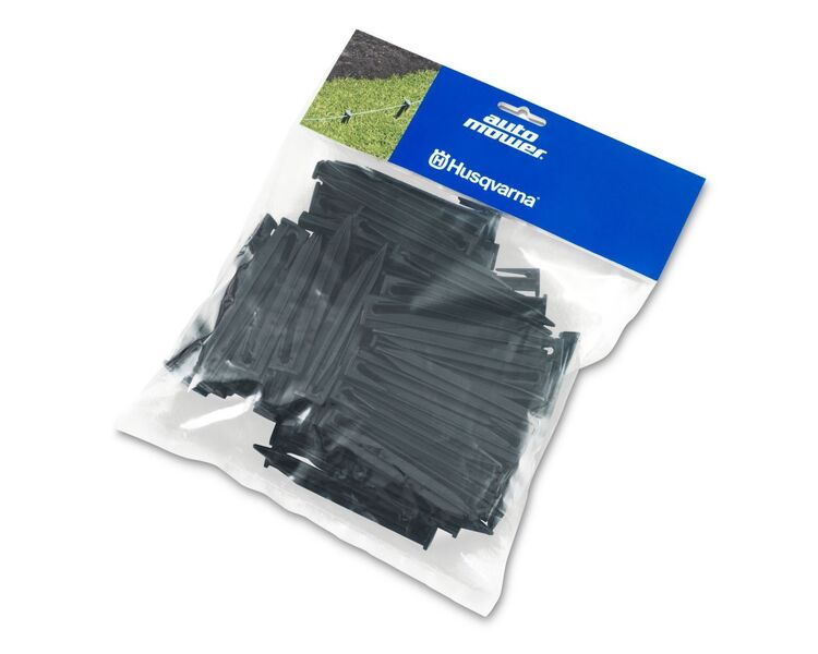 Husqvarna kramper/pløkker til installation af Automower, 100 stk.