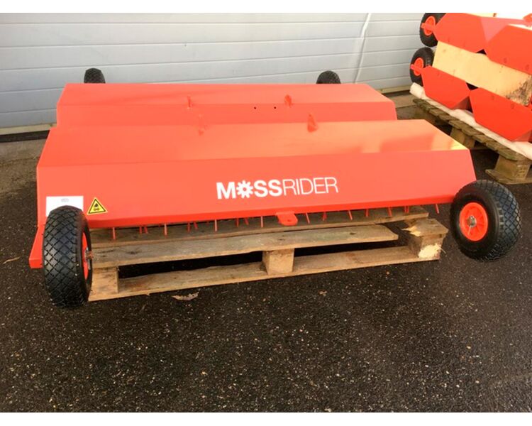 Mossrider M132 mosfjerner, plænelufter og vertikalskærer