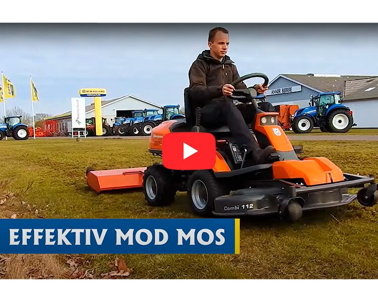 Tinus giver den gas på en MossRider hos Anker Bjerre