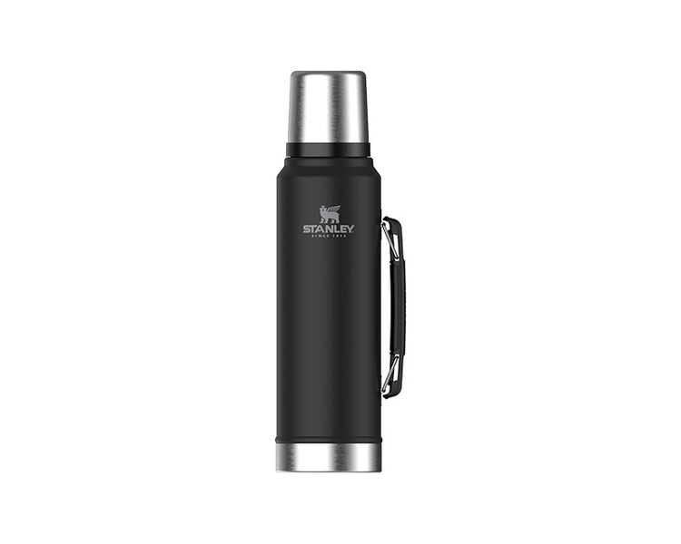 Stanley Classic termokande / 1L - Matte Black Pebble