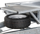 Variant Maskintrailer 3518 M4 m/Alu Bund - 3500 kg