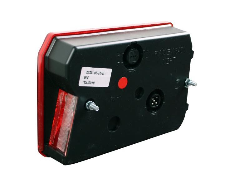 Baglygte Radex 6400 VE. m/tågelys Variant