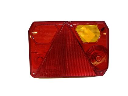 Radex 6400 højre lygteglas