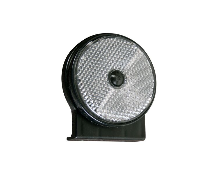 Reflex rund hvid på arm t. Variant (ø60mm)