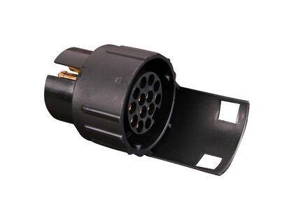 Adapter - fra 13 polet trailer til 7 polet bil