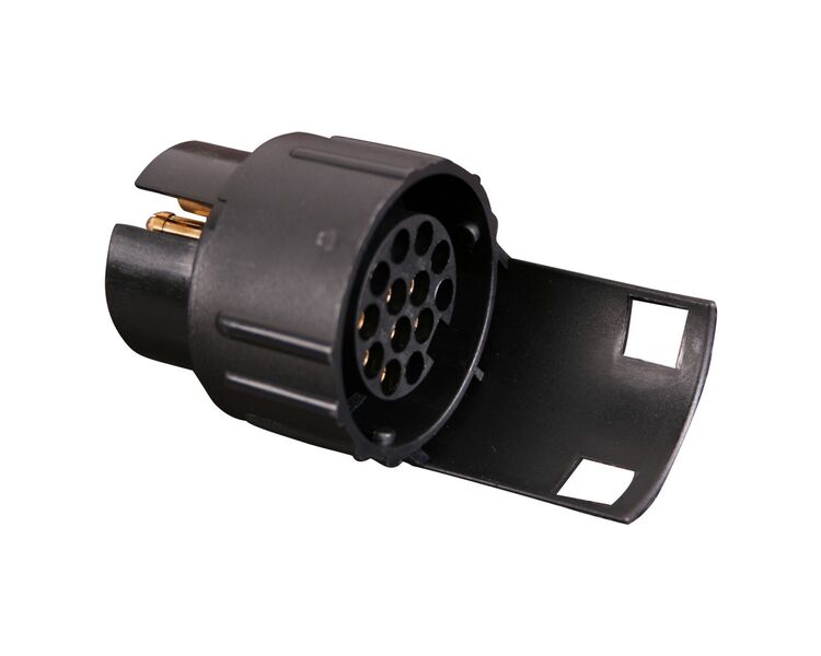 Adapter - fra 13 polet trailer til 7 polet bil