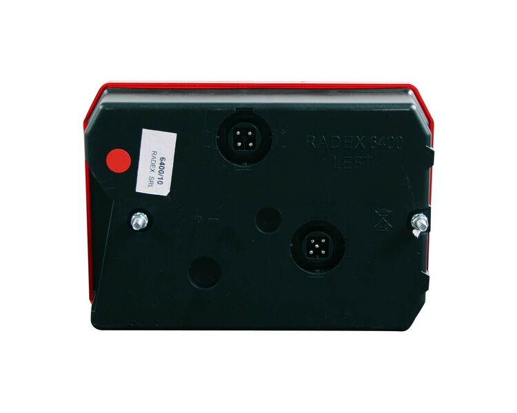 Variant baglygte komplet Radex 6400 m/ nr. pladelys