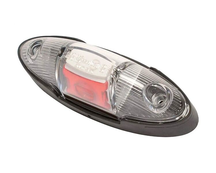 For- og bagpositionslampe / konturlampe LED 12/24V