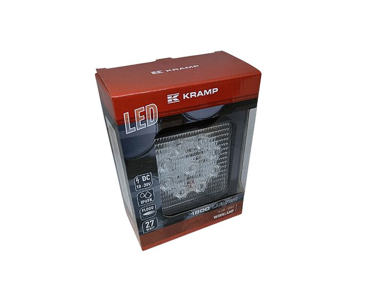 Kramp LED Arbejdslygte 1800 Lumen 27W