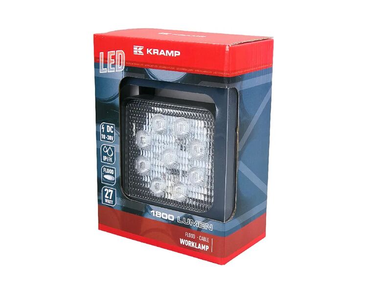 Kramp LED Arbejdslygte 1800 Lumen 27W