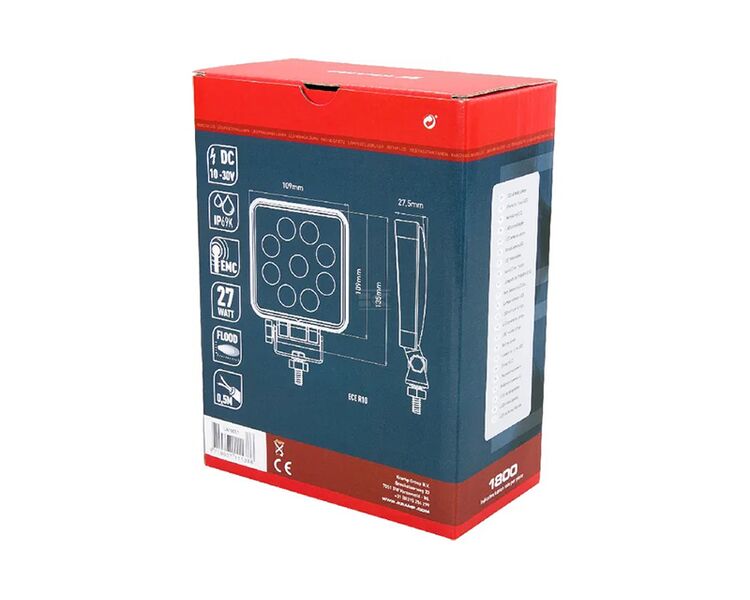 Kramp LED Arbejdslygte 1800 Lumen 27W