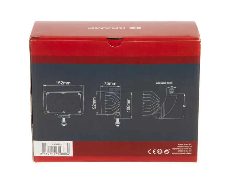 Kramp LED arbejdslygte 40W 4000 lumen