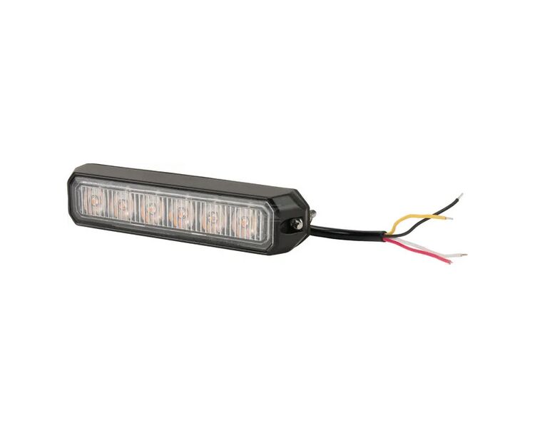 Kramp 6 LED advarselsblink - gul