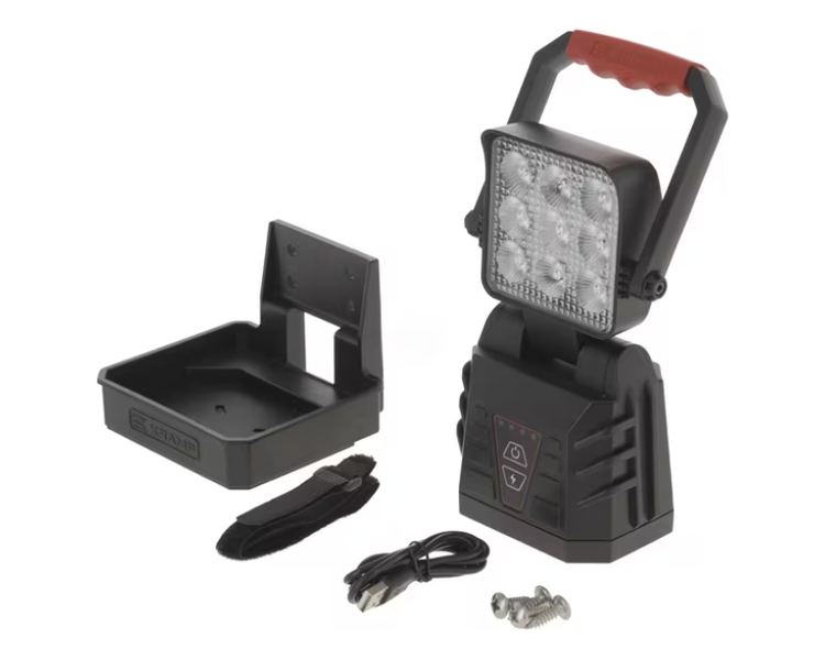 Arbejdslygte LED Hvid/Orange m/Magnet | Anker Bjerre A/S