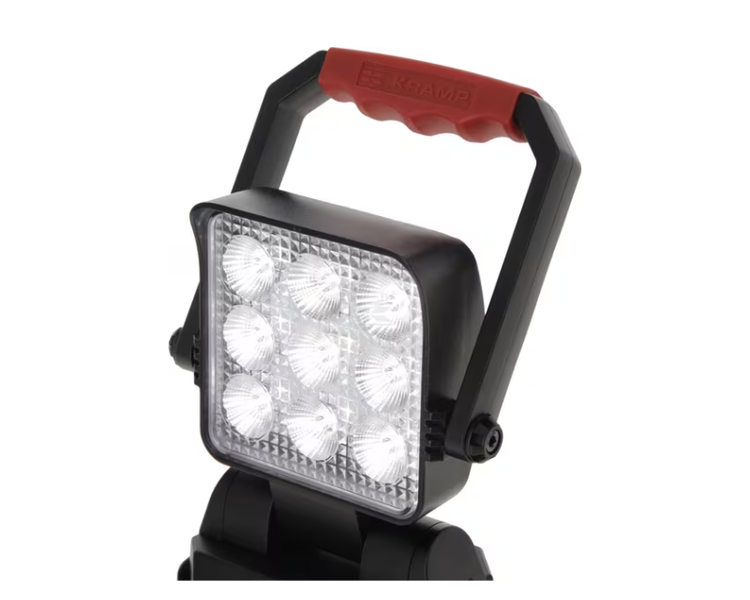 Arbejdslygte LED Hvid/Orange m/Magnet | Anker Bjerre A/S