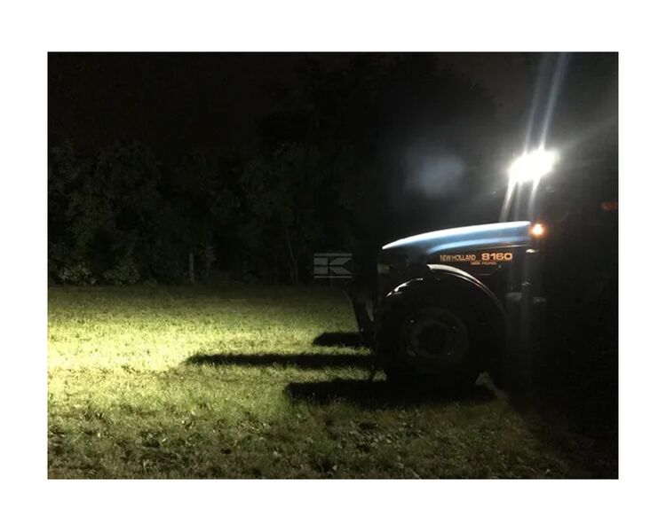 LED arbejdslampe 21 W 2600 lm - projektør venstre