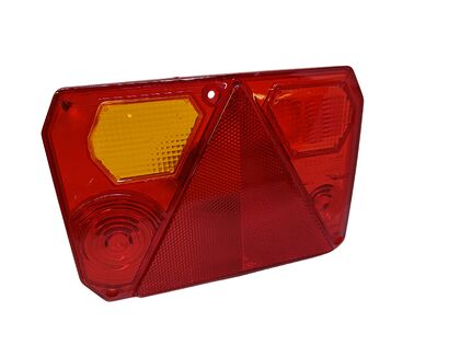 Lygteglas Venstre m/Tågelys t. Variant - Radex 6400