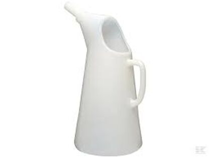 Oliemål til flekstud 1 ltr - Hvid