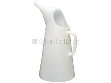 Oliemål til flekstud 5 ltr - Hvid