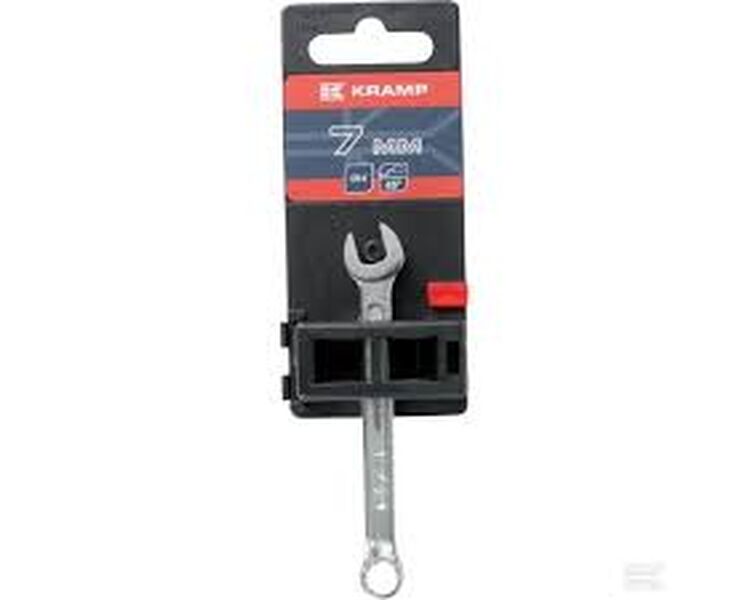 Ringgaffelnøgle forkrøppet 7 mm 95 mm