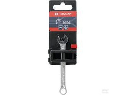 Ringgaffelnøgle forkrøppet 8 mm L 100 mm