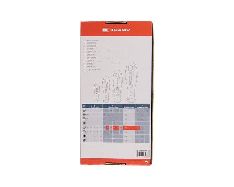 Skruetrækkersæt med 5 stk torx