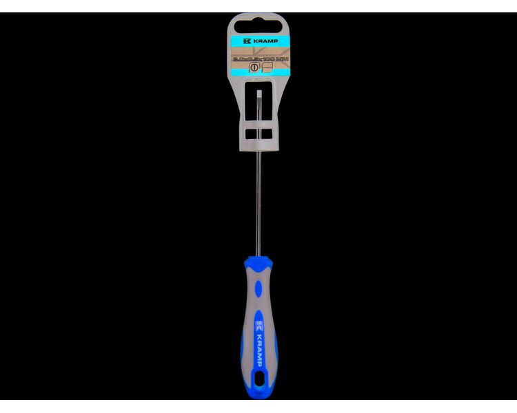 Skruetrækker lige kærv 0,5 x 3,0 x 100 mm cylindrisk klinge