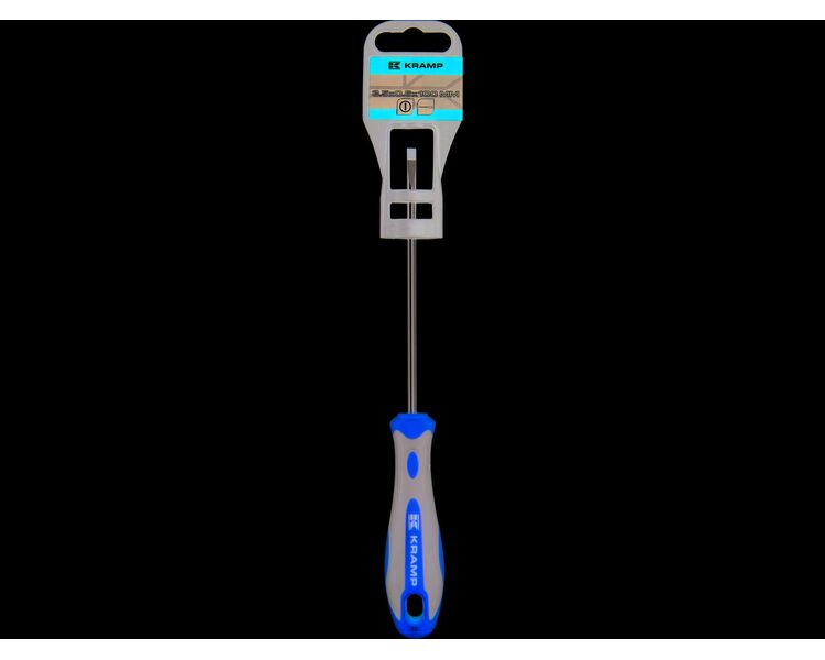 Skruetrækker lige kærv 0,6 x 3,5 x 100 mm cylindrisk klinge