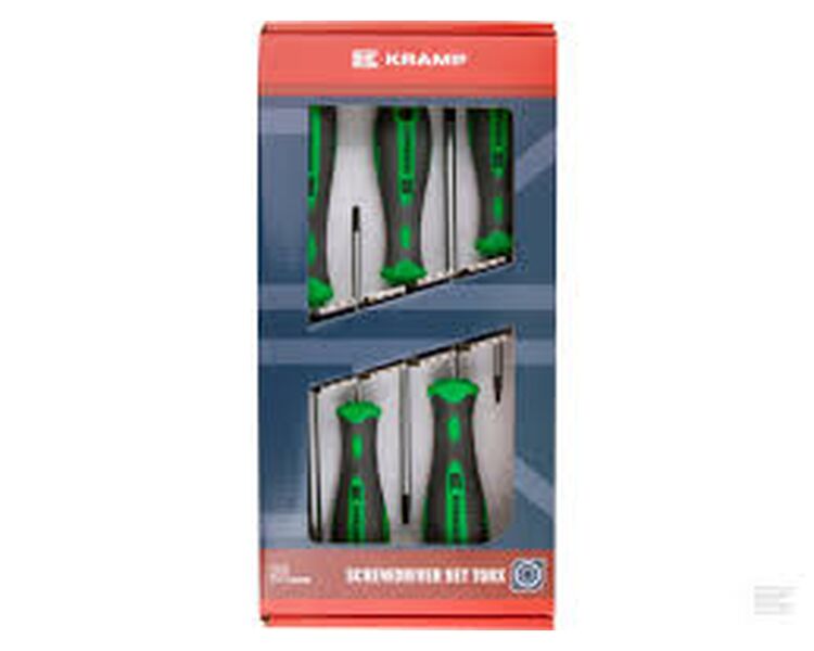 Skruetrækkersæt med 5 stk torx