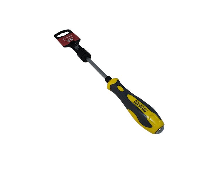 Skruetrækker lige kærv 1,2 x 8,0 x 150 mm gennemgående 6kt klinge