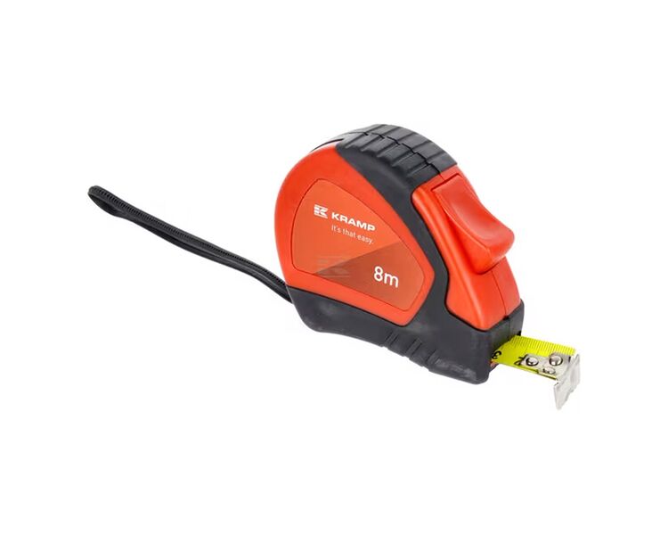 Målebånd anti slip 8 m