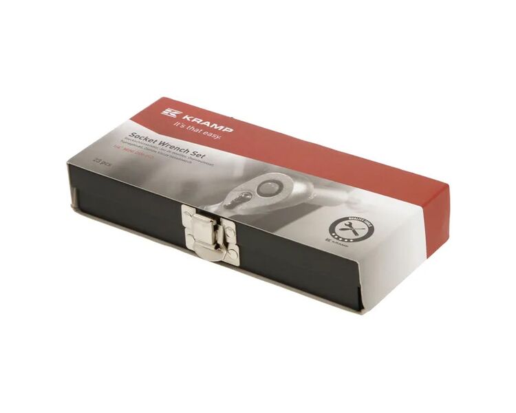 Topnøglesæt 1/4" mini - 23 dele