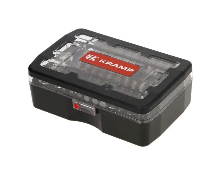 Topnøglesæt 1/4 47 dele Kramp 4 - 13 mm + diverse bits