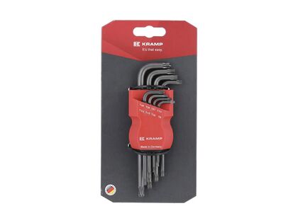 Torx sæt med kuglehoved 8 stk. - T9-T40