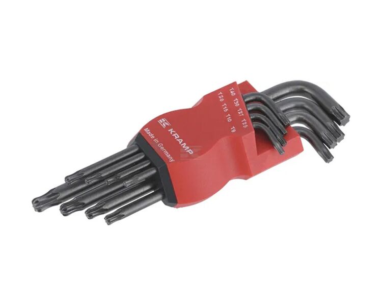 Torx sæt med kuglehoved 8 stk. - T9-T40