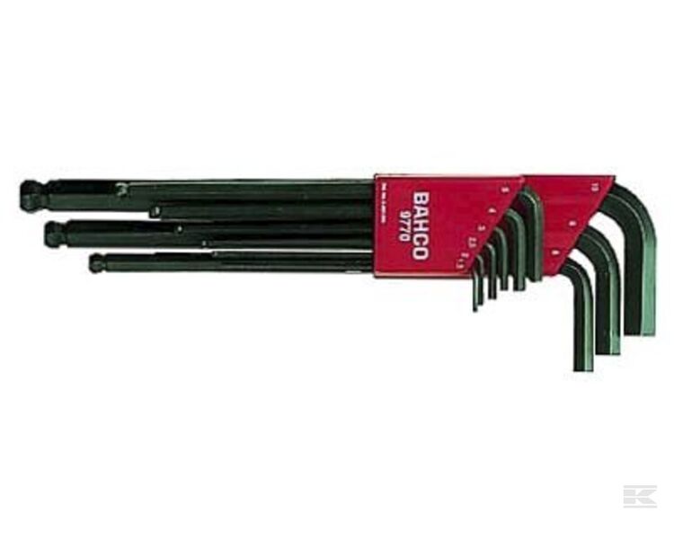 Unbraconøglesæt 1,5 Ø 10,0 mm BE-9770 Bahco med kugle