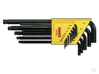 Unbraconøglesæt i tommer BE-9780 Bahco med kugle