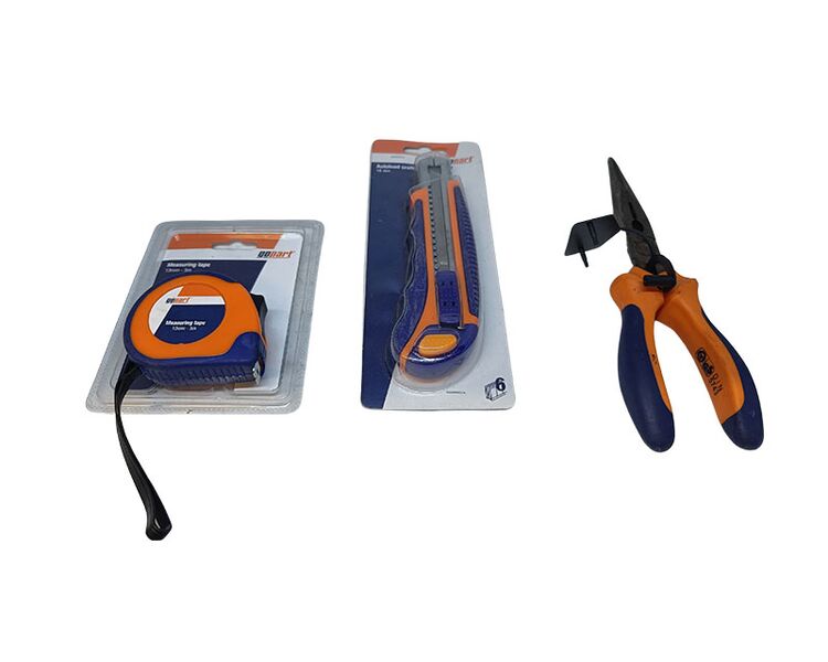 GoPart Basic værktøjssortiment i taske - 20 dele