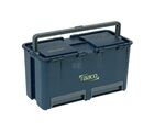 Værktøjskasse Compact 27 Raaco med 6 indsatse og 2 skuffer. Max. vægtbelastning: 30 kg. Kapacitet: 30 l.