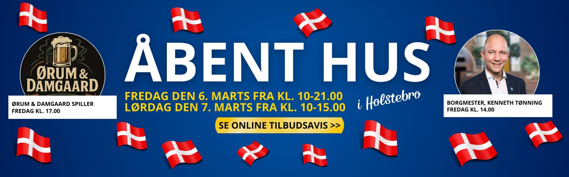 Åbent hus d.6-7 marts 2026 hos Anker Bjerre A/S i Mejrup.