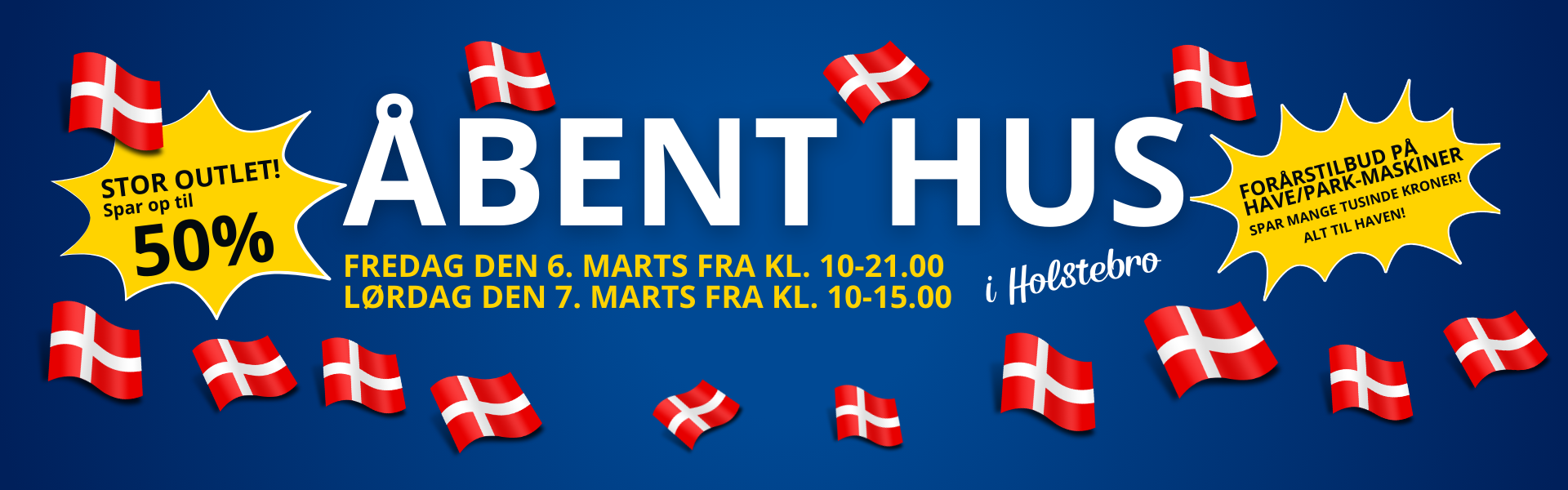 Åbent hus d.6-7 marts 2026 hos Anker Bjerre A/S i Mejrup.